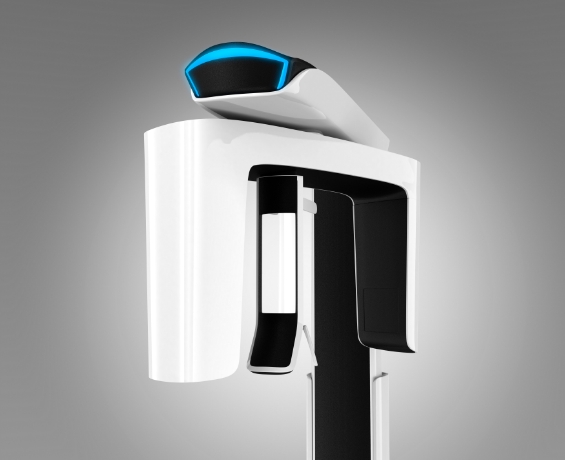 White digital dental x ray machine